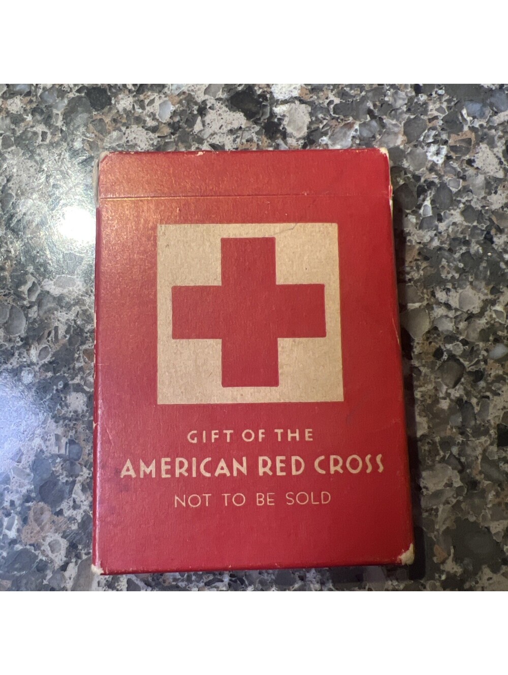 1952 US Government Playing Cards Permit No1 Military Issue Red Cross